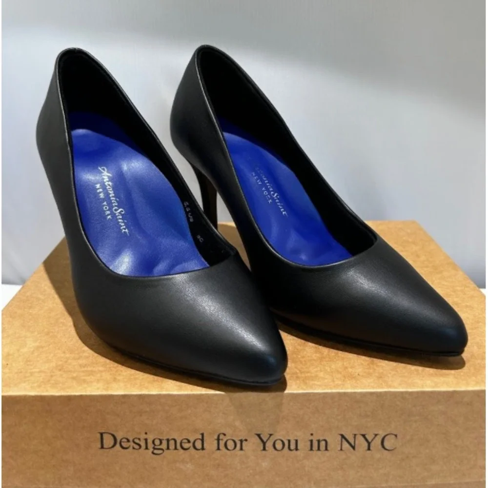 Antonia‎ Saint NY Victoria Pump Heel 3.0 Black, Size 9.5